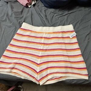 Crocheted shorts